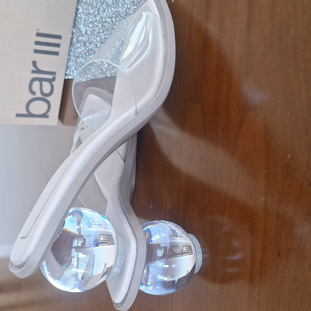 Bar III 7M Clear/Nude SLIP-ON
